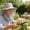 A, variant on Mosquito Head Net Hat - Bug Cap - Sun Hats - UPF Sunscreen Fishing Hat, Breathable Mesh Insect Shield for Beekeeping Hiking Fishing Women and Men