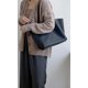 thumbnail image 2 of LHSHID Trendy Shoulder Bag for Women PU Leather Large Light Hobo Handbag Top Handle Tote Bag, 2 of 6
