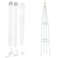 thumbnail image 3 of Mosiee Tower Shaped Gardening Bird Head Plastic Pointed Flower Bud Climbing Vine Rack, 3 of 8
