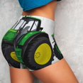 thumbnail image 4 of Fotbe big farm tractor Shorts Sin Costuras – Shorts Deportivos de Cintura Alta para Mujer, Elásticos para Gimnasio, Yoga, Running o Ciclismo-Small, 4 of 8