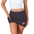 thumbnail image 2 of Women's Concepts Sport  Charcoal Washington Nationals Centerline Knit Skort, 2 of 2