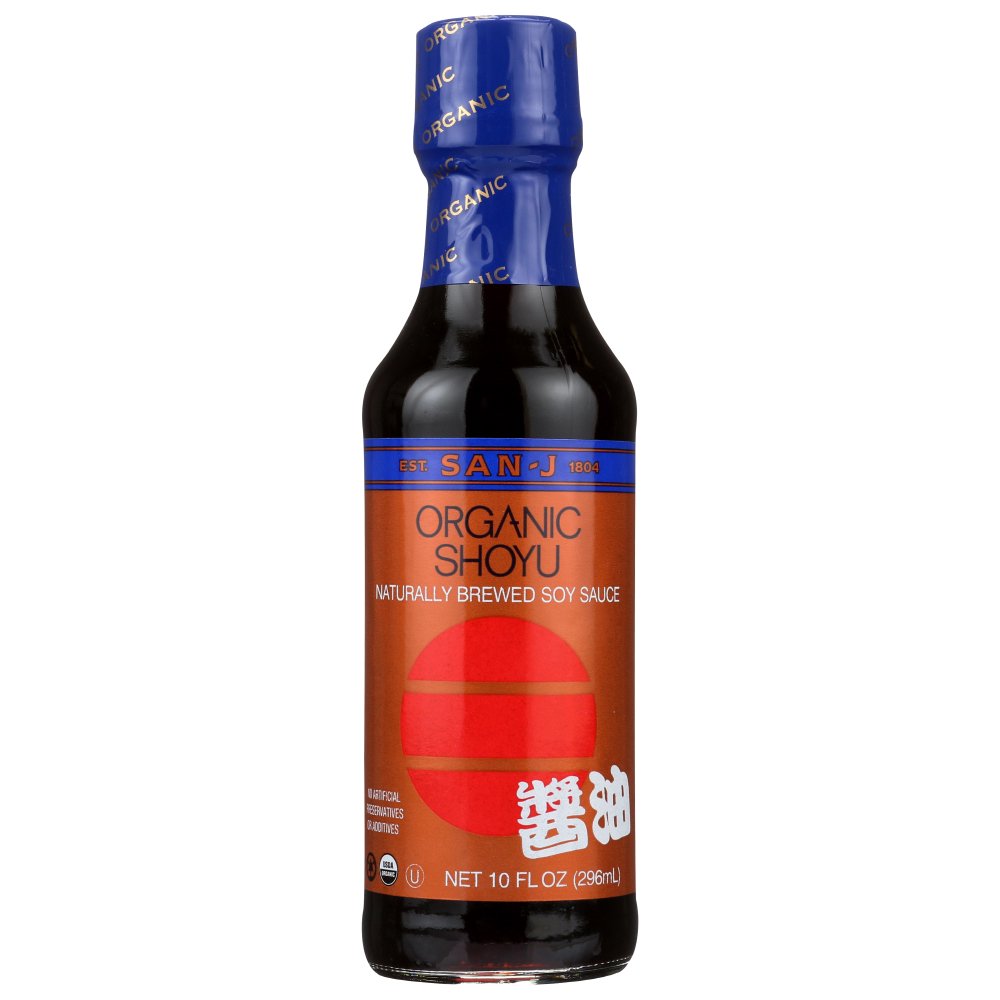 San J Shoyu Soy Sauce Organic, 10 Fl Oz