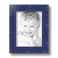 thumbnail image 2 of ArtToFrames 6x8" Navy Blue Picture Frame, Blue Wood Poster Frame, with Regular Glass and Foam Backing 3/16 inch (FBPL-4603), 2 of 8
