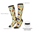 thumbnail image 4 of Susaid Musical Instruments Print Thermal Winter Socks for Men and Women, Warm Crew Hiking Socks, for Boots and Outdoor Activities, 4 of 6