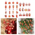 thumbnail image 5 of Adornos colgantes de año Nuevo chino 2024, colgantes de bonsái con caracteres chinos de bendición para decoración del Festival de Primavera, plantas Estilo A Macarena Colgantes de año nuevo, 5 of 5