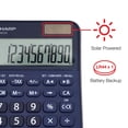 thumbnail image 4 of Calculadora de escritorio Sharp EL-M335 de 10 dígitos con conversión de divisas, 4 of 8