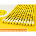 thumbnail image 3 of LNGOOR Pencil Student High Appearance Pencil Beginner Hard Pen Calligraphy With Rubber Pencil Sharpener, 3 of 7