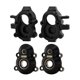 thumbnail image 1 of Nudillos de dirección de latón con revestimiento negro Upgrade Part INJORA para RC Crawler Redcat Ascent-18 de 1/18, 1 of 7
