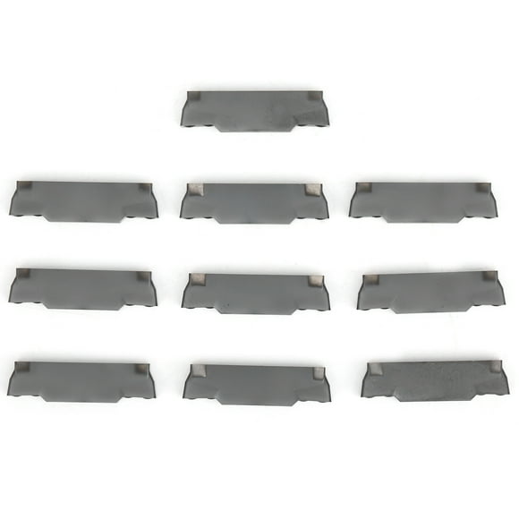 Indexable Solid Carbide Blade,10Pcs CNC Lathe Turning Cutting Machining Accessory CNC Lathe Turning Insert Built for the Future