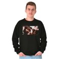 thumbnail image 3 of Street Fighter Vintage Ryu Ken Gamer Sweatshirt for Men or Women Brisco Brands L, 3 of 6