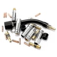 thumbnail image 4 of 24 Pcs/set15aktorchconsumableelectrodeshieldcuplinkrodtipsgooseneckformigweldingmachine, 4 of 4