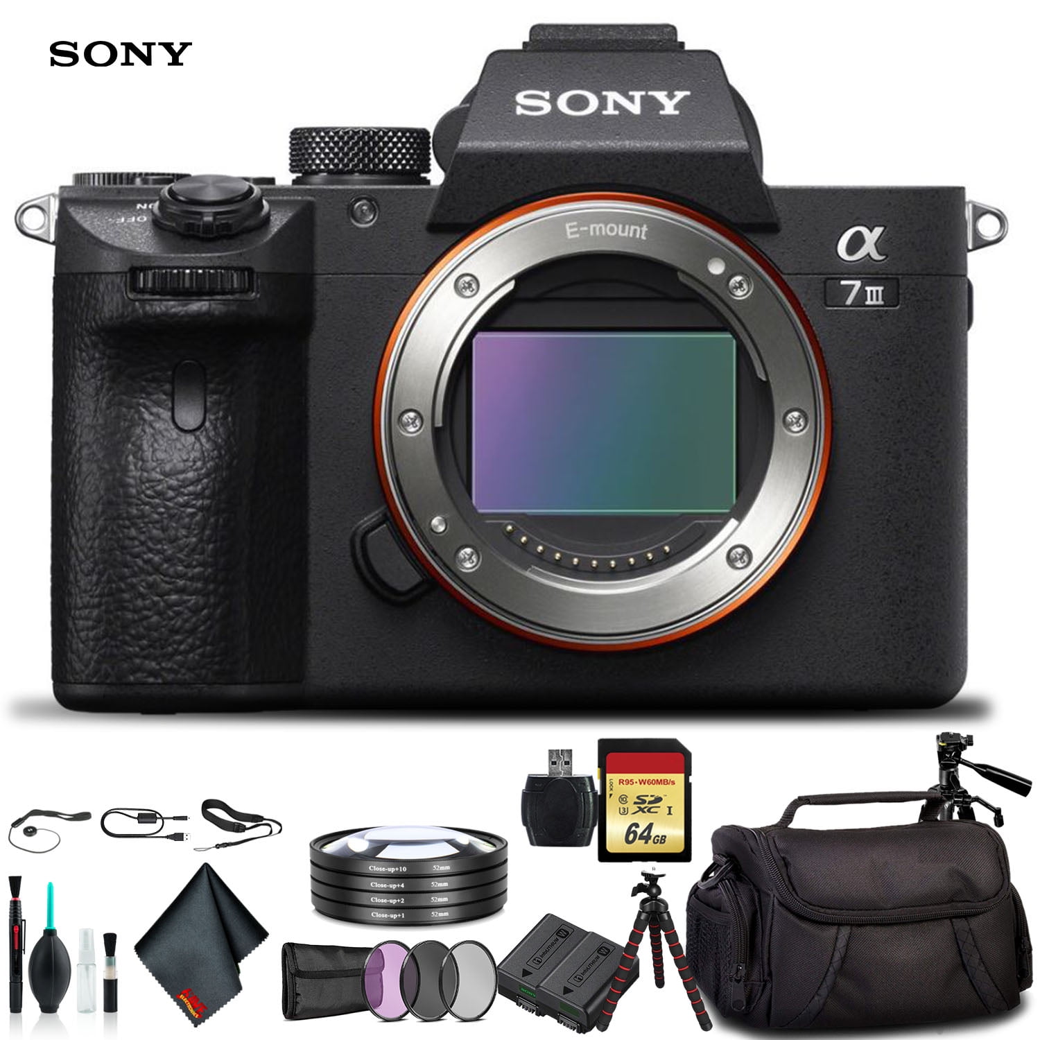 Sony Alpha A7 III Mirrorless Camera With 28-70mm Lens ILCE7M3K/B With ...