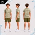 thumbnail image 2 of RBX Boys Short Set Moisture Wicking Golf Polo Shirt and Shorts Athletic Outfit for Sports 2 Piece, 2 of 7