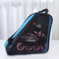 thumbnail image 3 of 2Pcs Ice Skates Storage Bag Blue Oxford Cloth Rectangular Shape for Outdoor Use, 3 of 8