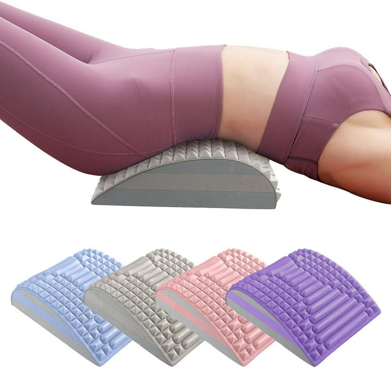GoJa Back Cracker device With posture corrector for women & Men-Lower Back  Stretcher, Back Support belt for women, Set for lower back pain relief with