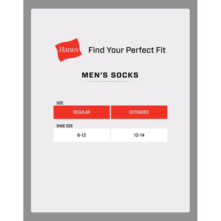 Hanes Men's Ankle Socks 12-Pack X-Temp Cushioned photo 8