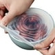 thumbnail image 1 of Tapas de Silicona Reutilizables 6 Pzas, Herméticas, Sin BPA, Aptas para Microondas y Lavavajillas, 1 of 8