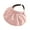 Pink, variant on Hats Pure Colored Conch Shape Summer Sun Visor Headbands For Women Wide Brim Roll Up Beach Foldable Hat