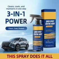 Japceit Car Wax Coating Spray, Crystal Plating Water Repellent, 120ml Paint Sealant Glaze, Quick Shine Protective Layer for Automobile Exterior Maintenance