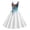 White, variant on Women's Casual Tennis Dress 1 Dresses For Women Sleeveless Knee Length A Line Flared Swing Formal Prom Party Dress Blue XXL