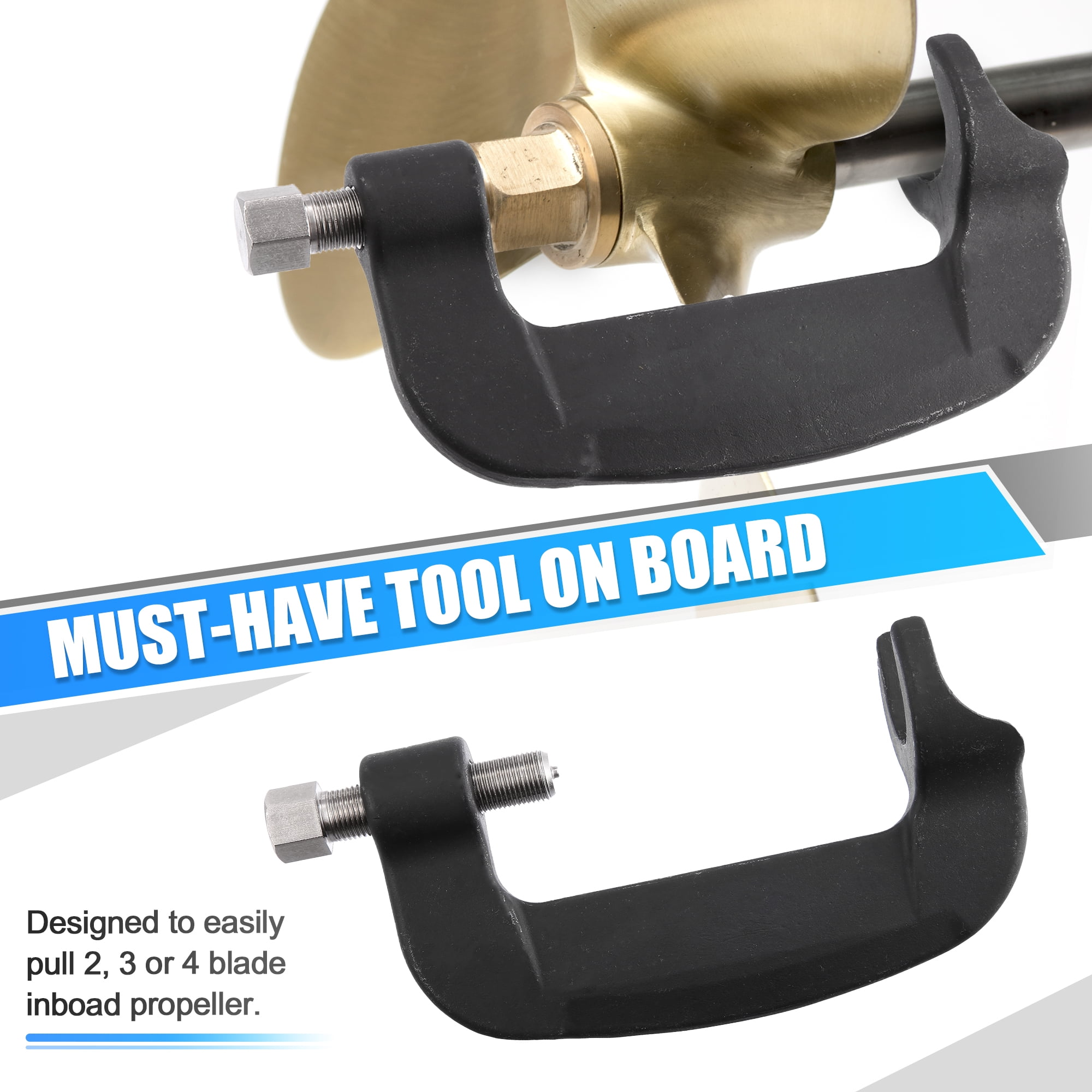 Unique Bargains Inboard Propeller Puller C Clamp Tool for Ski and Wakeboard