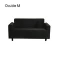 thumbnail image 2 of Yingyy Solid Color Sofa Cover Elastic Couch Dust-proof Anti-slide Slipcover Universal Elastic All-inclusive 1/2/3/4 Seater Covers Protector Full Coverage Black M, 2 of 9