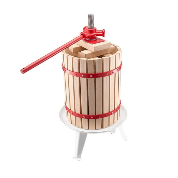 Walmart – 4.75 Gal Wooden Fruit Crusher & Wine Press (For Home Brewing & Juice Extraction)