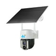 thumbnail image 2 of Cámara 4G para exteriores, monitor solar, 1080P, HD, inalámbrica, enchufe 360, visión nocturna inteligente, llamada de voz bidireccional, monitoreo móvil, cámaras de bombilla., 2 of 9