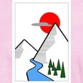 thumbnail image 3 of CafePress - Minimal Mountains T Shirt - Women's Classic T-Shirt, 3 of 4