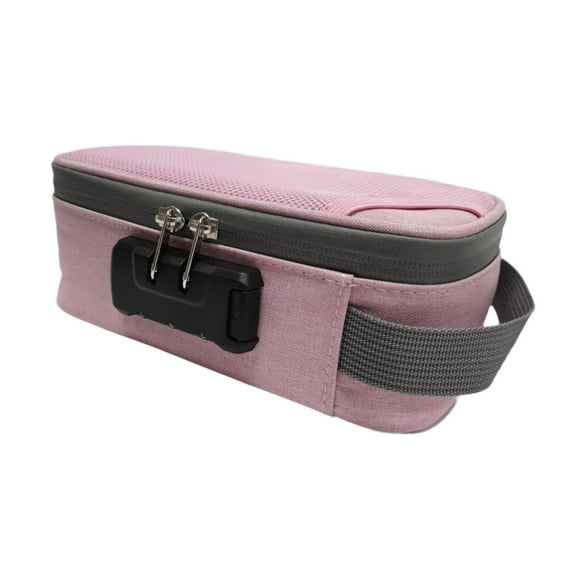 Bolsa de almacenamiento premium a prueba de olores para fiestas, festivales y actividades al aire libre. Para hombres y mujeres. Rosa