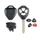 thumbnail image 5 of Carcasa Llave A Distancia Coche Funda Llavero 4 Botones en Blanco para, 5 of 5