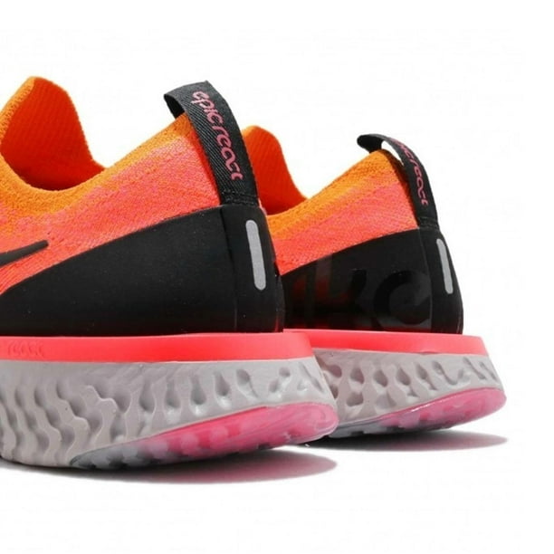 Tenis Nike Epic React Flyknit Mujer Running Deportivo naranja 22 Nike AQ0070 800 Bodega Aurrera en linea
