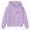 64Purple414, variant on XAOFW Kid Hoodie Sweatshirt Girls Heart Print Pocket Play School Long Sleeve Hooded Casual Loose Holiday Vacation Top