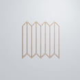 thumbnail image 5 of Ekena Millwork 23 3/8"W x 23 3/8"H x 1/4"T Large Conroe Decorative Fretwork Wood Wall Panels, Alder, 5 of 13