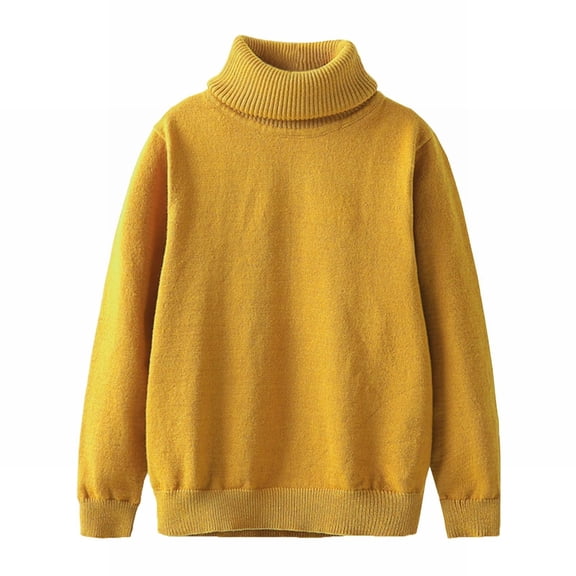 EnJoCho Girls Turtleneck Sweater Cable Knit Pullover Lined Winter Warm Fall Top Soft Tween Clothes Cozy Outerwear