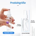 thumbnail image 4 of Guardurnaity 5 unidades de botellas recargables, atomizador de Perfume de plástico transparente, Mini botella de Spray de maquillaje cosmético, Cuentagotas de vidrio y botellas, 4 of 6