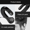 thumbnail image 3 of Auriculares de conducción ósea Q25 Auriculares inalámbricos Bluetooth Mini par de ganchos de aire ER, 3 of 5