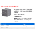thumbnail image 2 of Air Control Valve Relay - Compatible with 2001 - 2002 Saturn LW200 2.2L 4-Cylinder, 2 of 2