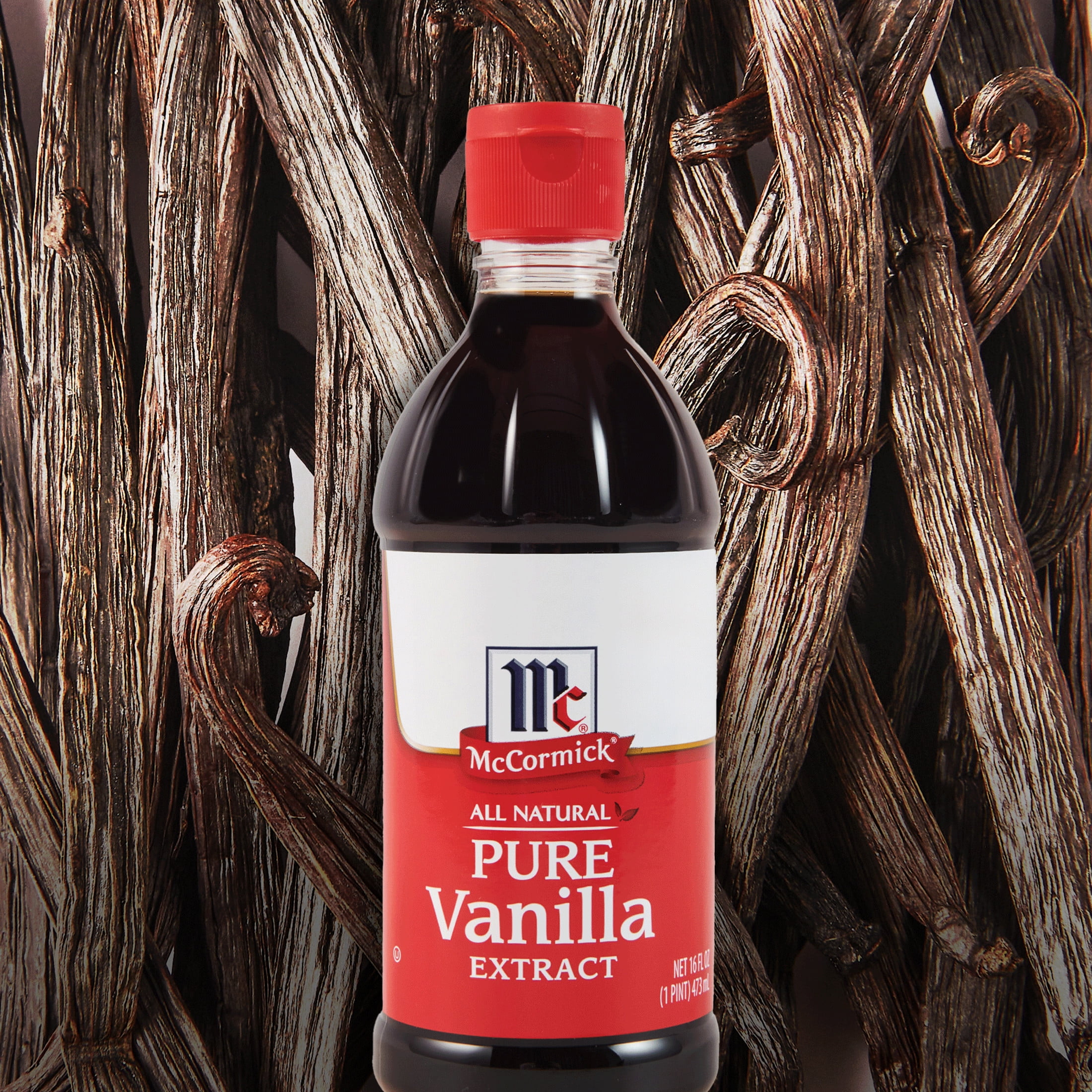 McCormick Pure Vanilla Extract, 16.0 fl oz Bottle