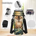thumbnail image 6 of Yspwyqan Jungle Baby Otter Kids Backpack Set 4Pcs with Lunch Box Pencil Case Water Bottle Bag, 17 Inch Double Zipper Lightweight Bookbags Fits 14" Laptop for Elementary School, 6 of 7