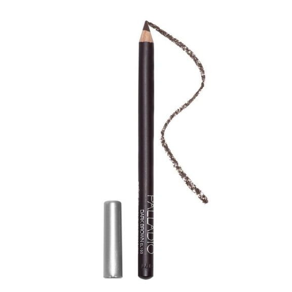 Palladio Wooden Eyeliner Pencil, Dark Brown