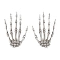 thumbnail image 1 of 1 Pair Skeleton Hand Plastic Hand Skeleton Party Prop Halloween Decoration, 1 of 7