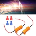 thumbnail image 4 of Résistance de Charge pour Ampoules, 2 Pcs 50W 8ohm, Décodeur de Résistance de Charge LED, Design de Classe Mondiale, 4 of 5