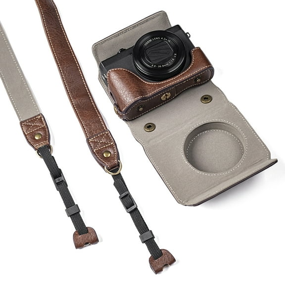 Camera Bag,Pu Leather Camera Leather Camera With Buzhi Dsfen