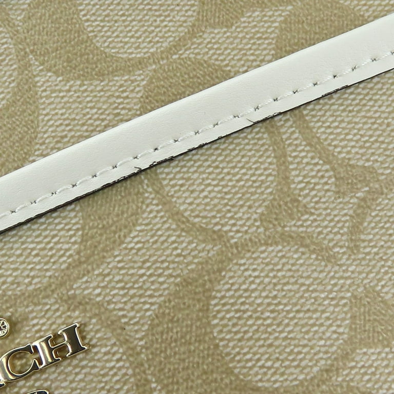 Pre Owned Coach Shoulder Bag F29210 Signature Leather Beige White Women s COACH Like New Walmart