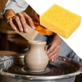 thumbnail image 2 of yuksok Art Sponge, Painting Sponge, Portable, Good Durability, Water Absorbent, Crafts, Yellow, 2 of 9