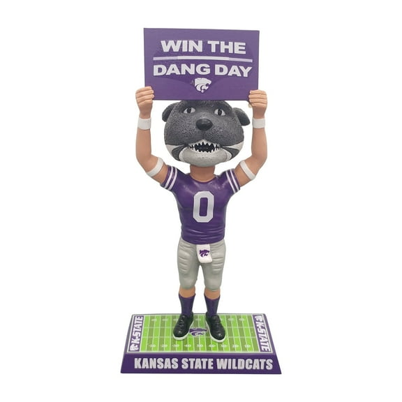 Willie the Wildcat Kansas State Win the Dang Day Bobblehead NCAA