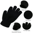 thumbnail image 6 of Cooraby 3 Pairs Kid's Winter Gloves Thick Warm Knitted Gloves Children Cold Weather Gloves, 6 of 7