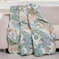 thumbnail image 4 of Barefoot Bungalow Atlantis Throw Blanket, 50x60-inch, Jade, 4 of 5