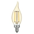 thumbnail image 2 of GE Vintage Style LED Light Bulbs, Decorative Style Bulb, 40 Watt Eqv (2 Pack), 2 of 10